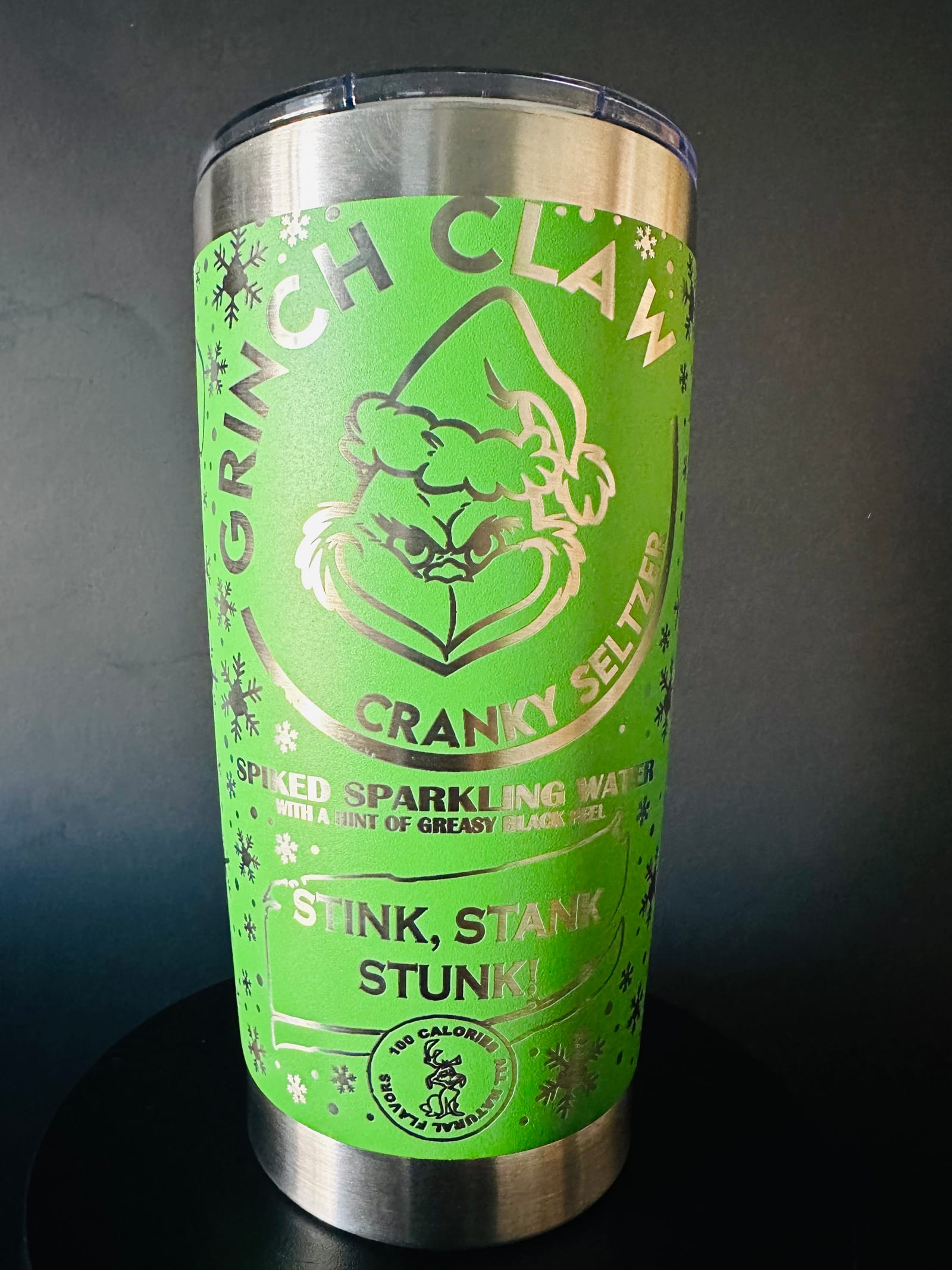 Grinch Claw 20oz Tumbler