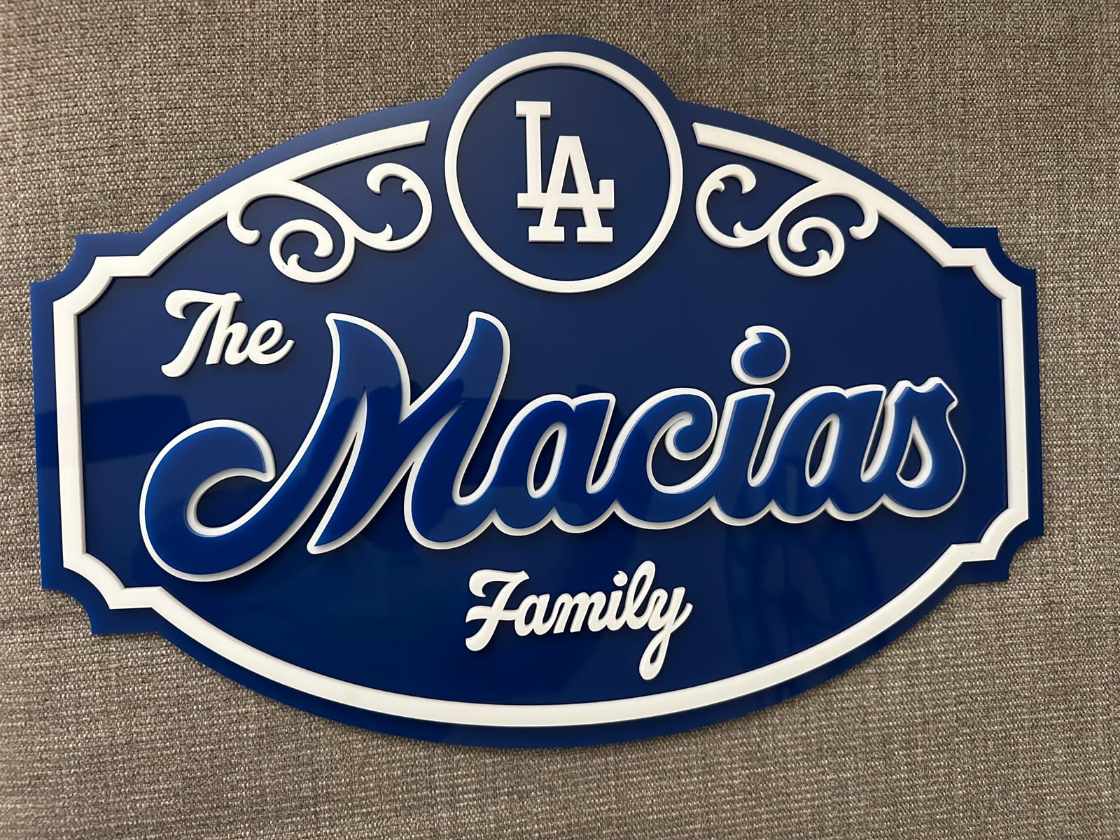 LA Dodgers Custom Name