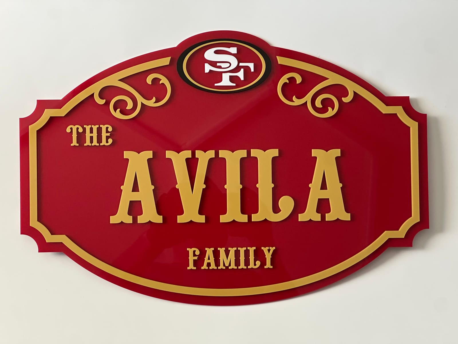 SF 49ers Custom Name